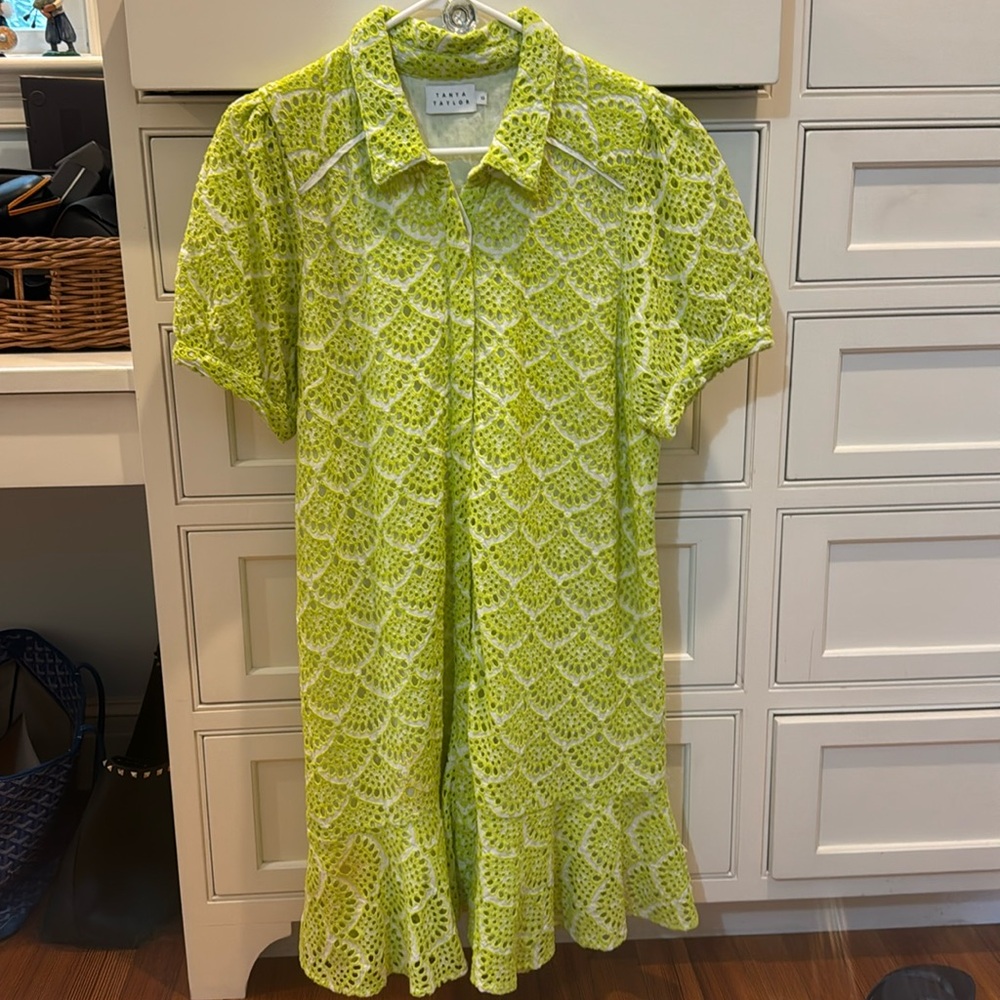 Tanya Taylor Eyelet Dress